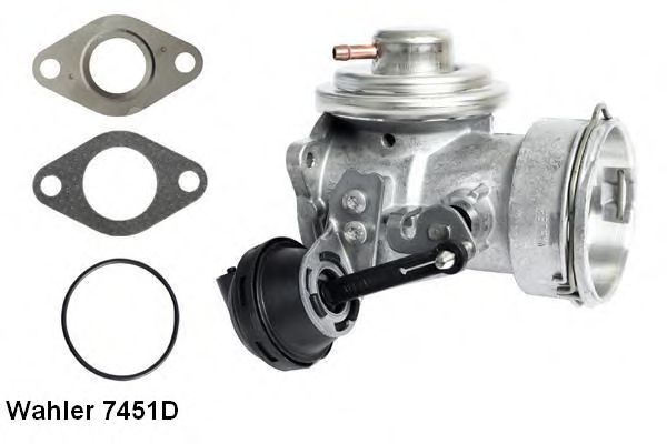 Supapa EGR SEAT TOLEDO III (5P2) (2004 - 2009) WAHLER 7451D piesa NOUA