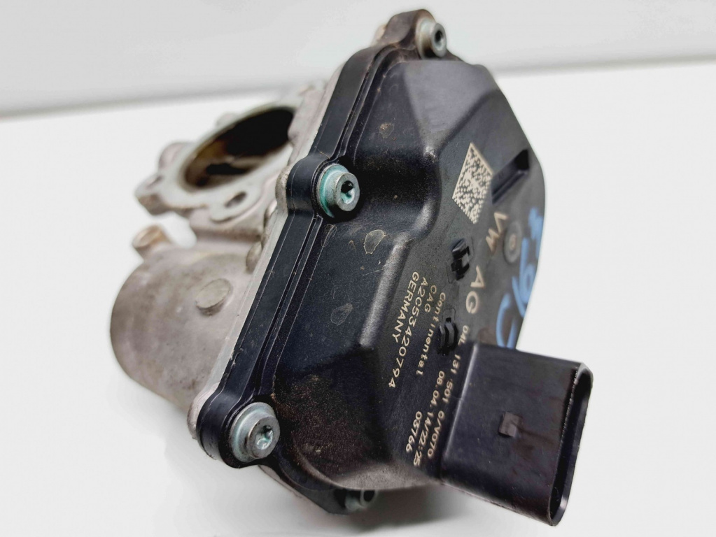 Supapa EGR Skoda Octavia 3 (5E3) [Fabr 2012-2020] 04L131501C 2.0 TDI CKFC 110KW / 150CP 2.0 TDI CKFC 110KW / 150CP