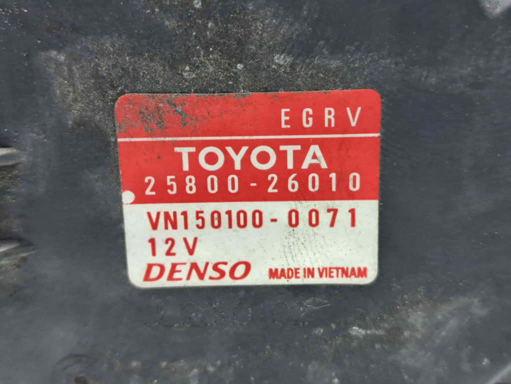 Supapa EGR Toyota Rav 4 III (ACA3, ACE, ALA3, GSA3, ZSA3) [Fabr 2005-2013] 25800-26010 2.2 80KW / 109CP