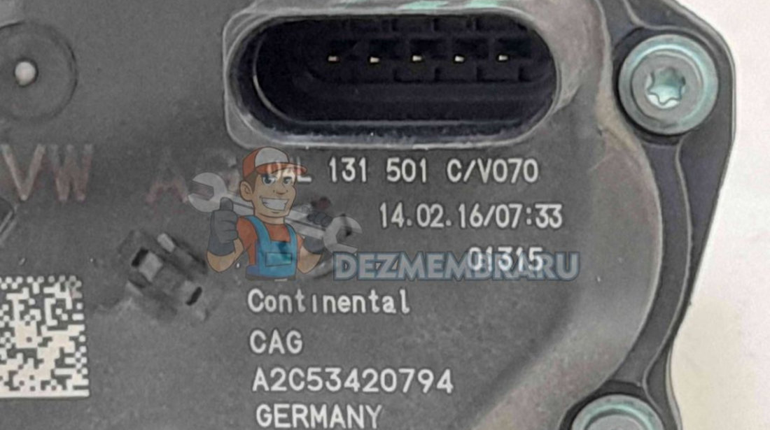 Supapa EGR Volkswagen Passat B8 Variant (3G5) [Fabr 2015-prezent] 04L131501C