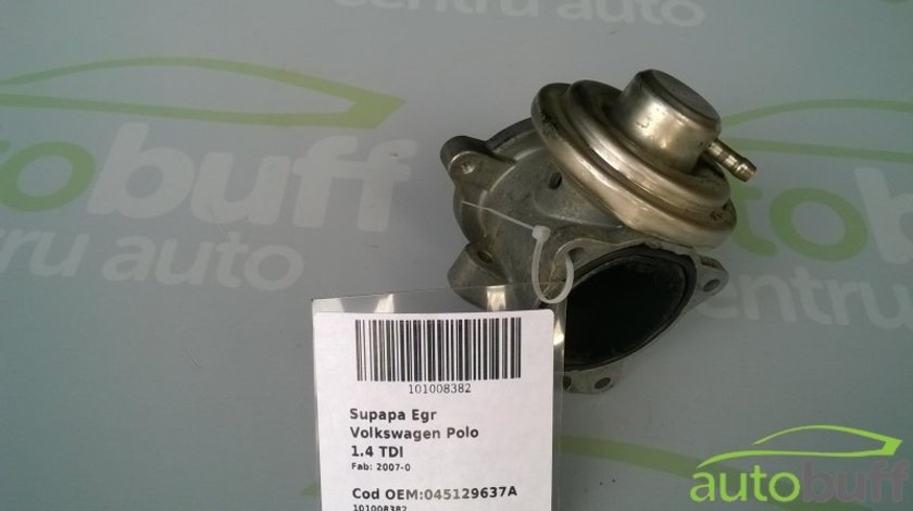 Supapa EGR Volkswagen Polo III ( Tip 6N / 6KV; 1994-2002) 1.4 TDI 045129637A