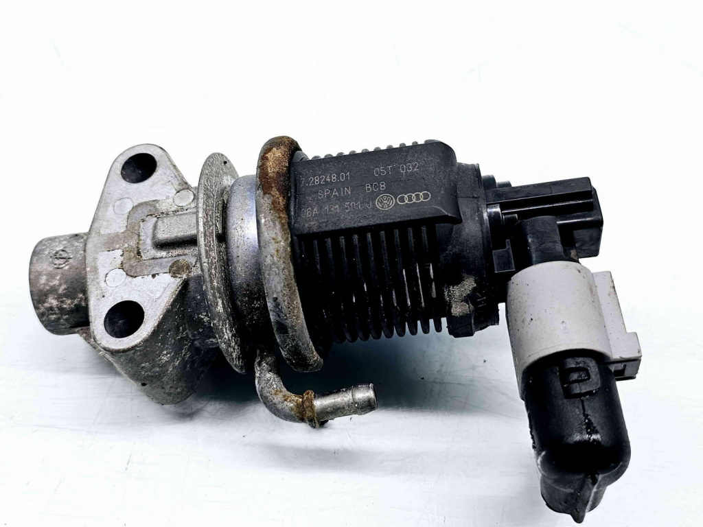 Supapa EGR Volkswagen Touran (1T1, 1T2) [Fabr 2003-2010] 06A131501J 1.6 Benz BGU 75KW / 102CP
