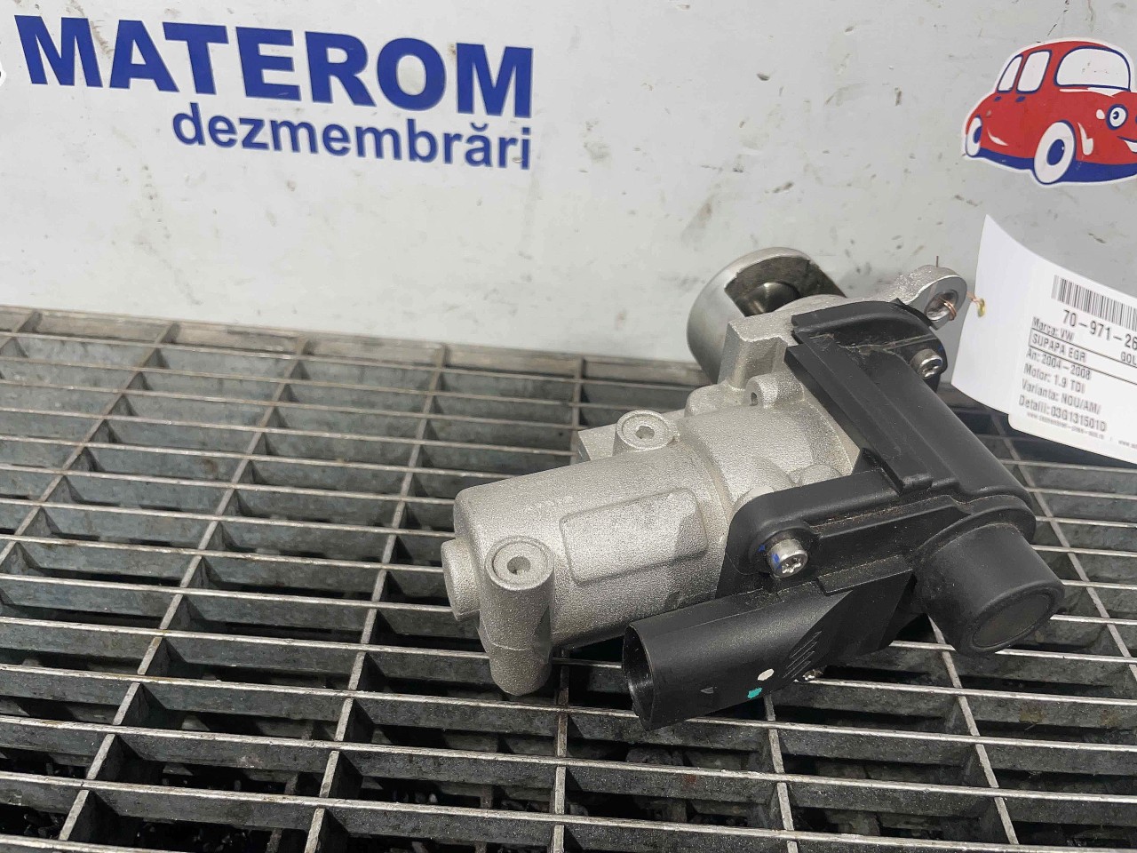 SUPAPA EGR VW GOLF V 1.9 TDI - (2004 2008)