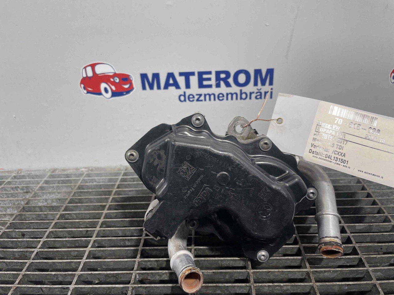SUPAPA EGR VW GOLF VII 1.6 TDI - (2012 2016)