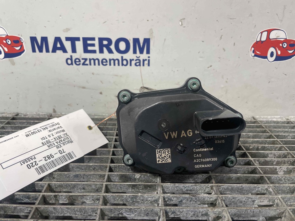 SUPAPA EGR VW PASSAT 2.0 TDI - (2014 2019)