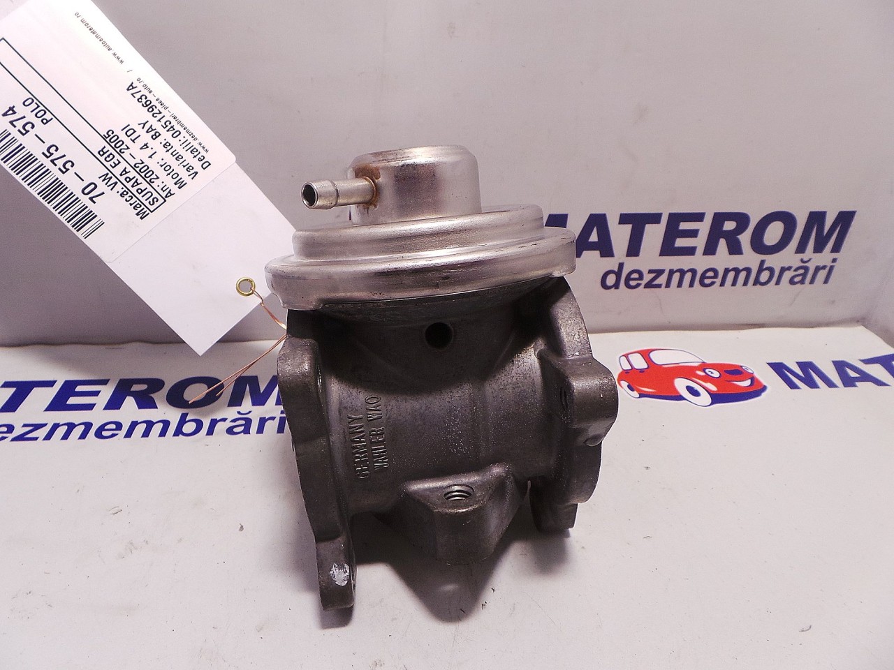 SUPAPA EGR VW POLO POLO 1.4 TDI - (2002 2005)