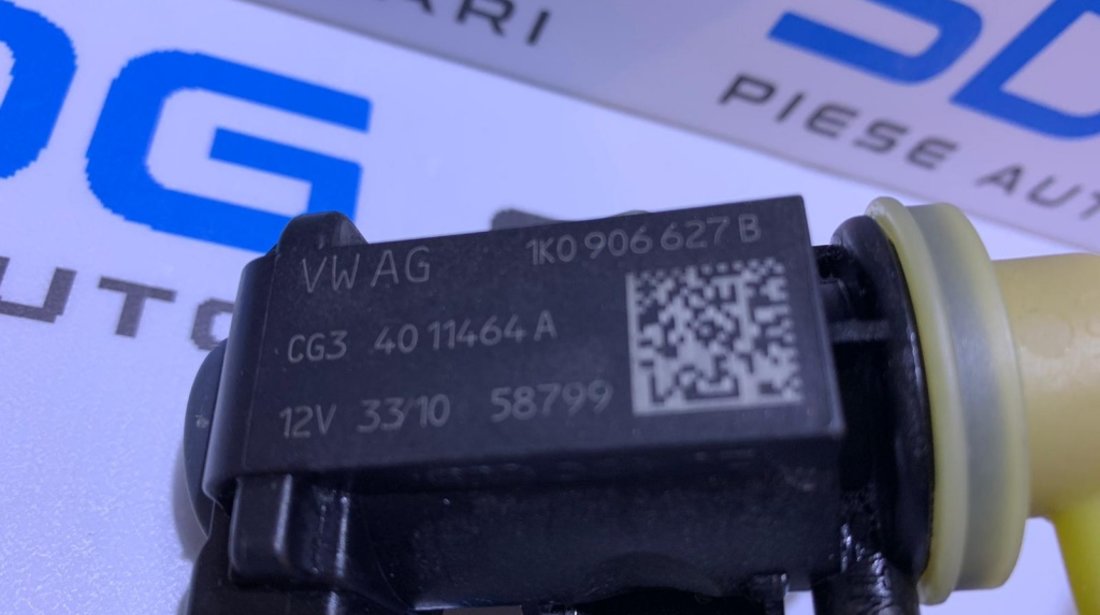 Supapa / Electrovalva Vacum / Vacuum Audi A1 1.4 CUSB / 1.6 CXMA 2014 - 2018 Cod Piesa : 1K0 906 627 B / 1K090