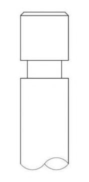 Supapa evacuare NISSAN PATROL GR V Wagon (Y61) (1997 - 2016) INTERVALVES 2963.036 piesa NOUA