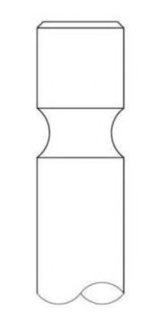 Supapa evacuare PEUGEOT 207 (WA, WC) (2006 - 2016) INTERVALVES 3270.036 piesa NOUA