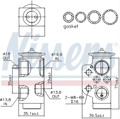 Supapa Expansiune Ac/ Nissens Audi 999319