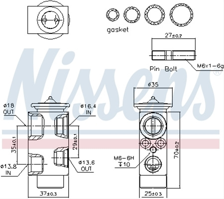 Supapa Expansiune Ac/ Nissens Bmw 999222