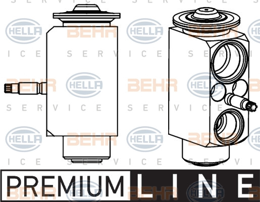 Supapa expansiune, clima (8UW351234551 HELLA) FORD