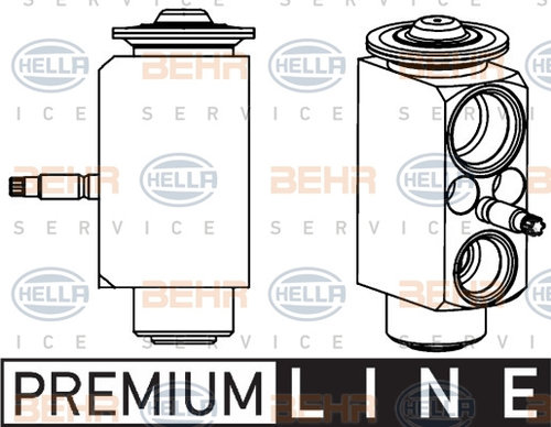 Supapa expansiune, clima (8UW351234551 HELLA) FORD