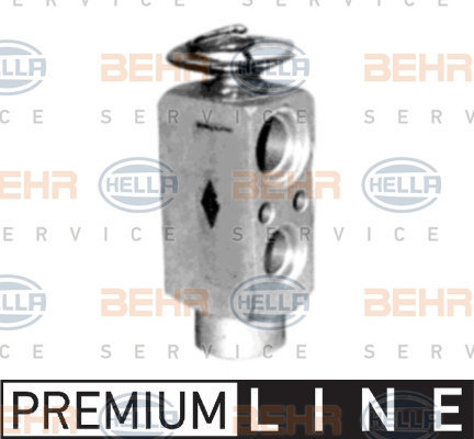 Supapa expansiune, clima (8UW351239181 HELLA) MERCEDES-BENZ