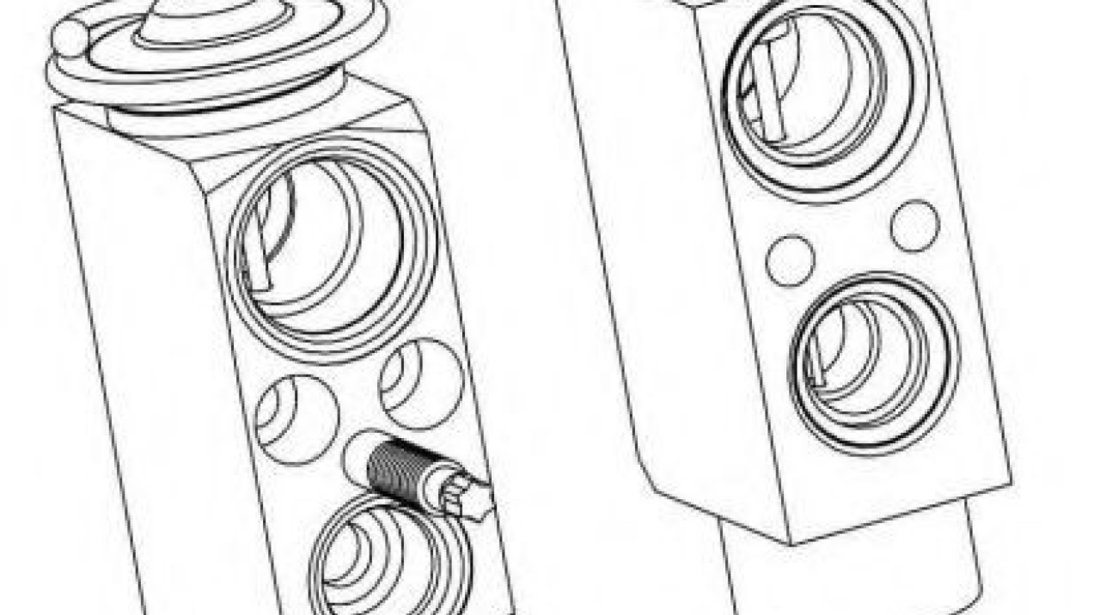 Supapa expansiune, clima BMW Seria 3 (E46) (1998 - 2005) NRF 38405 piesa NOUA