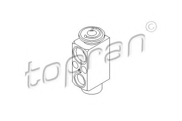 Supapa expansiune, clima BMW Seria 6 (E63) (2004 - 2010) TOPRAN 501 545 piesa NOUA