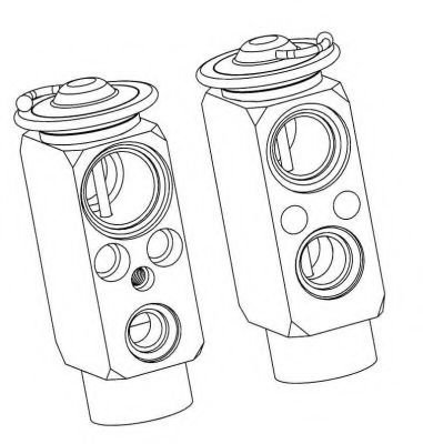 Supapa expansiune, clima BMW X5 (E53) (2000 - 2006) NRF 38400 piesa NOUA