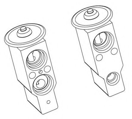 Supapa expansiune, clima FIAT DUCATO bus (244) (2002 - 2016) NRF 38364 piesa NOUA