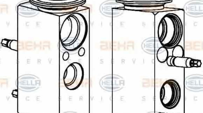 Supapa expansiune, clima MERCEDES-BENZ C-CLASS T-Model (S204) HELLA 8UW 351 239-591