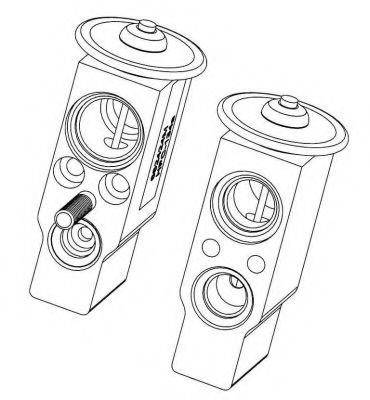 Supapa expansiune, clima MERCEDES C-CLASS (W202) (1993 - 2000) NRF 38406 piesa NOUA