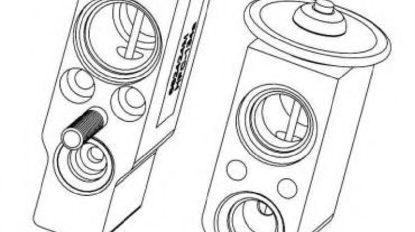 Supapa expansiune, clima MERCEDES VITO caroserie (638) (1997 - 2003) NRF 38406 piesa NOUA