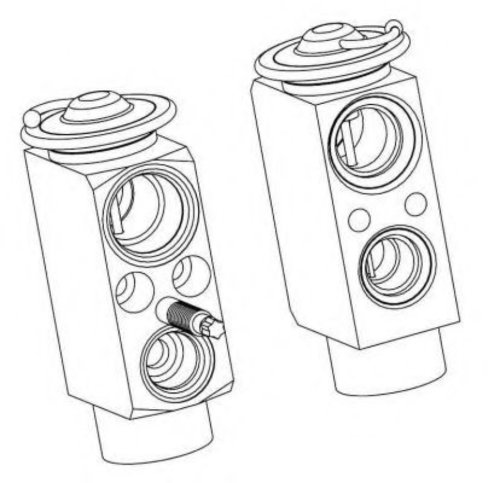 Supapa expansiune, clima MINI MINI CLUBMAN (R55) (2007 - 2015) NRF 38405 piesa NOUA