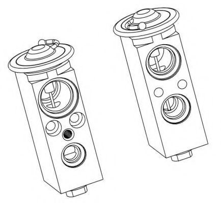 Supapa expansiune, clima OPEL TIGRA (95) (1994 - 2000) NRF 38377 piesa NOUA