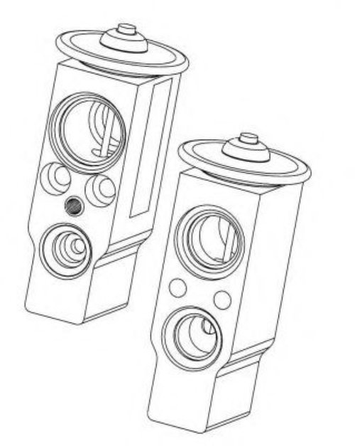 Supapa expansiune, clima PEUGEOT 206 SW (2E/K) (2002 - 2016) NRF 38374 piesa NOUA