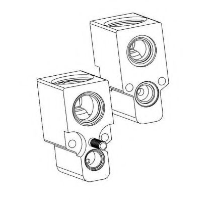 Supapa expansiune, clima SKODA OCTAVIA I (1U2) (1996 - 2010) NRF 38342 piesa NOUA