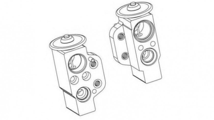 Supapa expansiune clima Volkswagen VW FOX (5Z1, 5Z3) 2003-2016 #2 38368