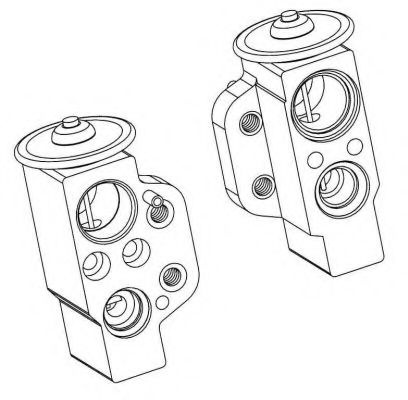 Supapa expansiune, clima VW POLO (9N) (2001 - 2012) NRF 38368 piesa NOUA