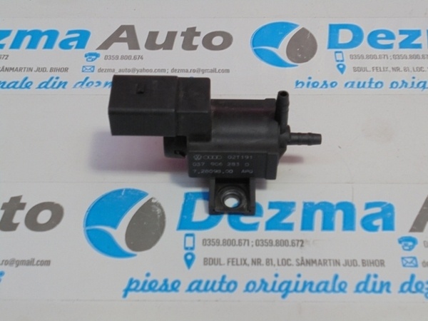 Supapa vacuum, 037906283D, Volkswagen Passat (3C2) 2.0tdi (id:140324)