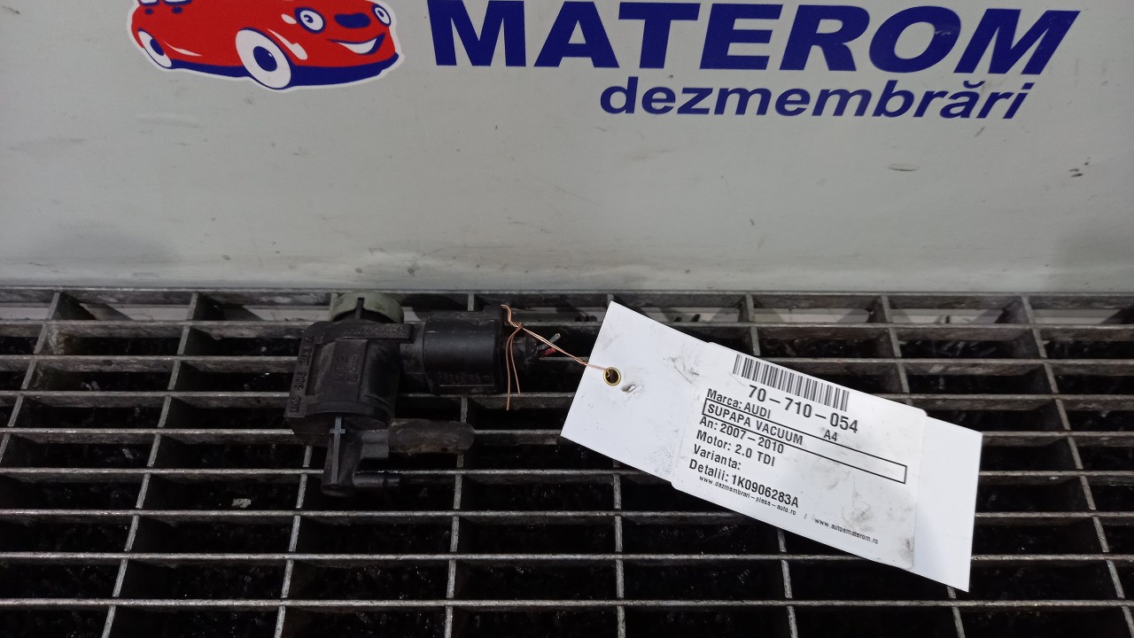 SUPAPA VACUUM AUDI A4 A4 2.0 TDI - (2007 2011)