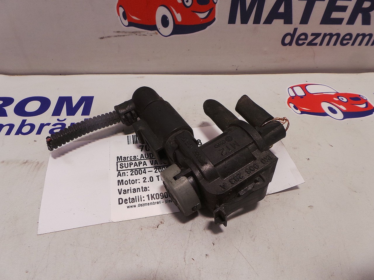 SUPAPA VACUUM AUDI A6 A6 2.0 TDI - (2004 2009)