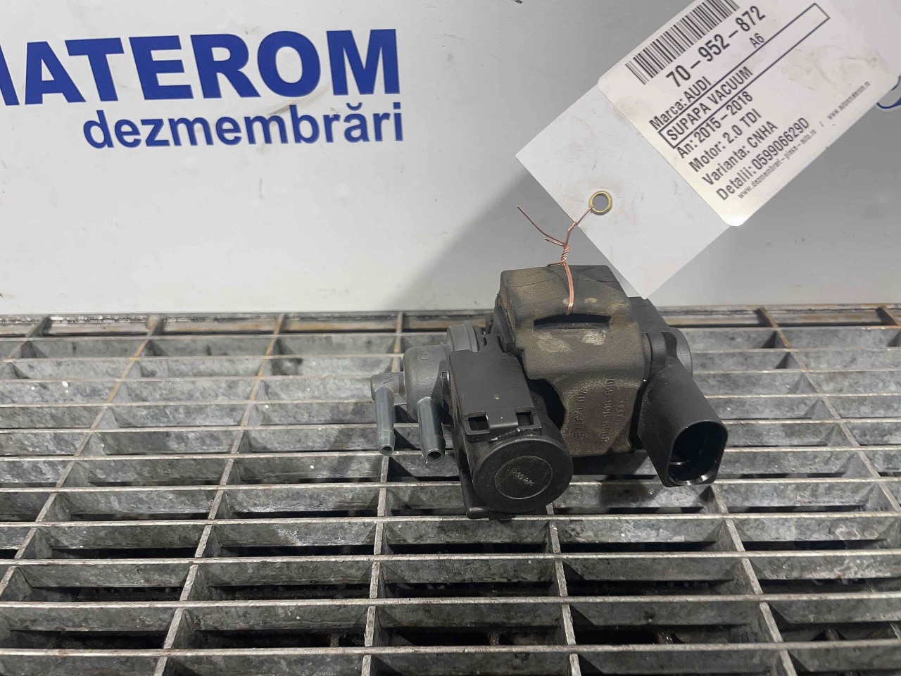 SUPAPA VACUUM AUDI A6 A6 2.0 TDI - (2015 2018)
