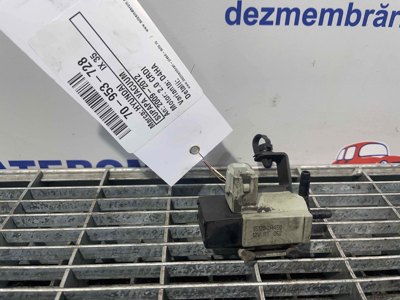 SUPAPA VACUUM HYUNDAI IX 35 IX 35 2.0 CRDI - (2009 2012)