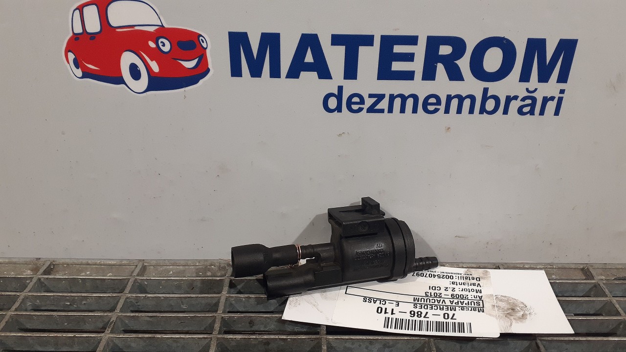 SUPAPA VACUUM MERCEDES E-CLASS E-CLASS 2.2 CDI - (2009 2013)