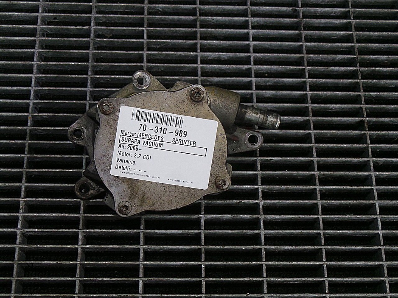 SUPAPA VACUUM MERCEDES SPRINTER SPRINTER 2.2 CDI - (2006 2014)