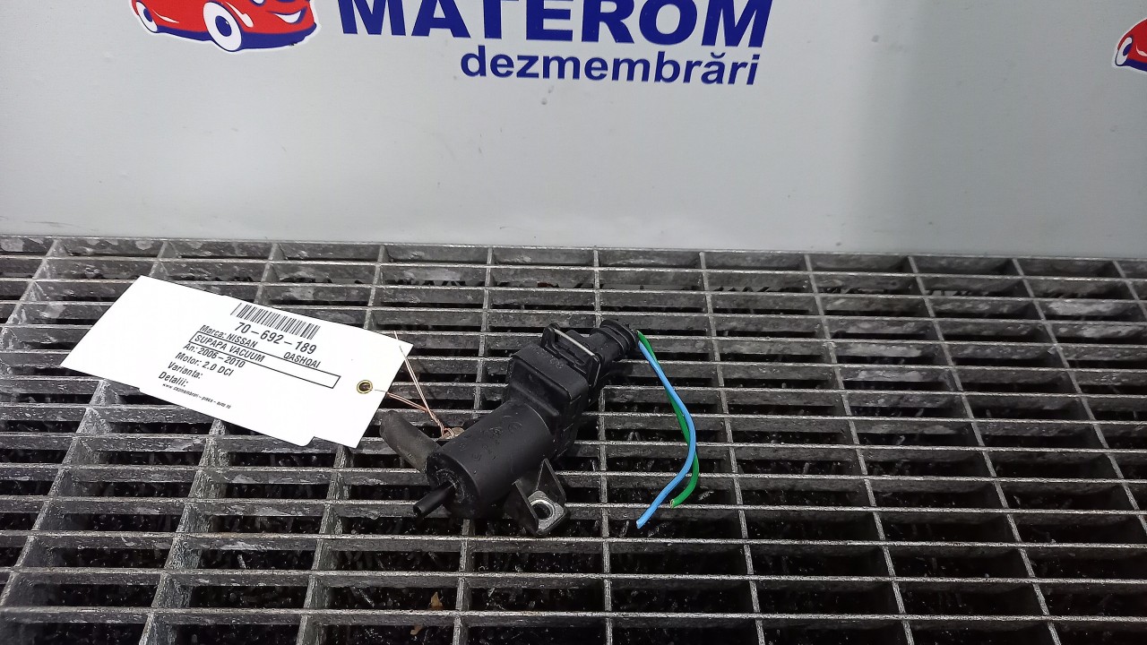 SUPAPA VACUUM NISSAN QASHQAI 2.0 DCI - (2006 2010)