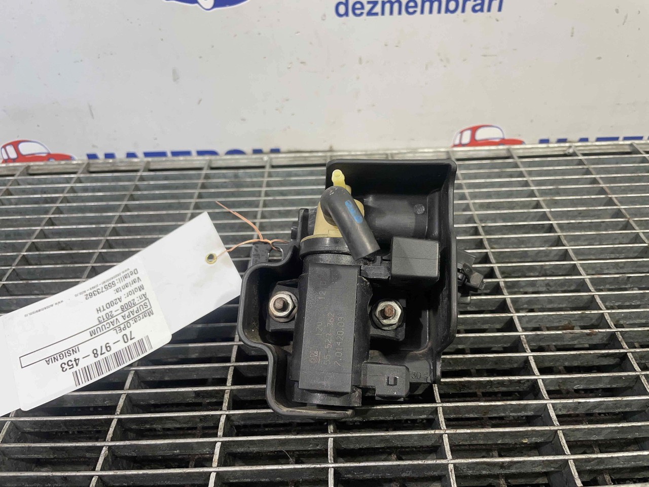 SUPAPA VACUUM OPEL INSIGNIA A20DTH - (2008 2013)