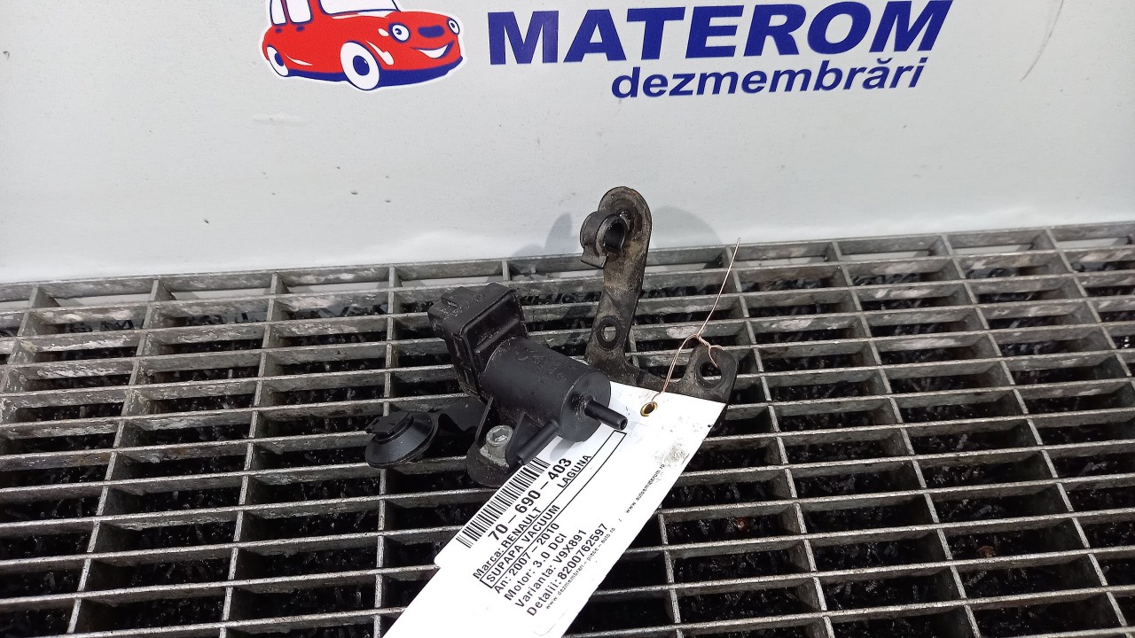 SUPAPA VACUUM RENAULT LAGUNA LAGUNA 3.0 DCI - (2007 2010)