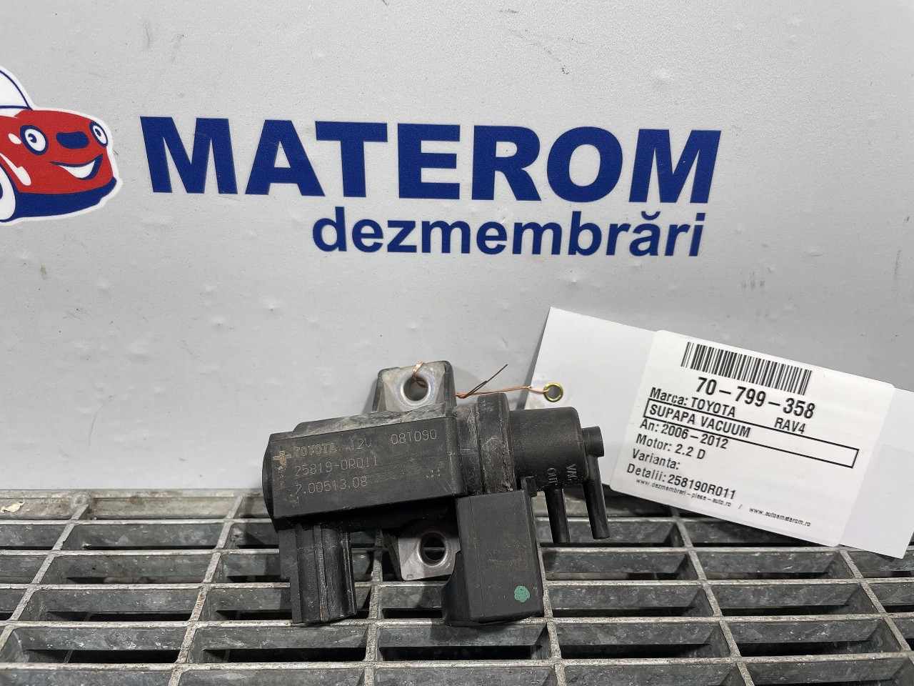 SUPAPA VACUUM TOYOTA RAV4 RAV4 2.2 D - (2006 2012)