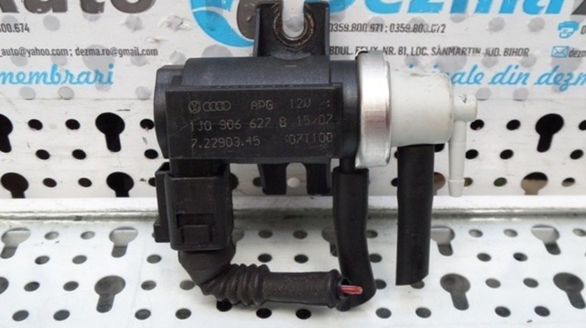 Supapa vacuum turbo, cod 1J0906627B, Audi A4 (8E2, B6) 2.5 tdi, (id:185414)