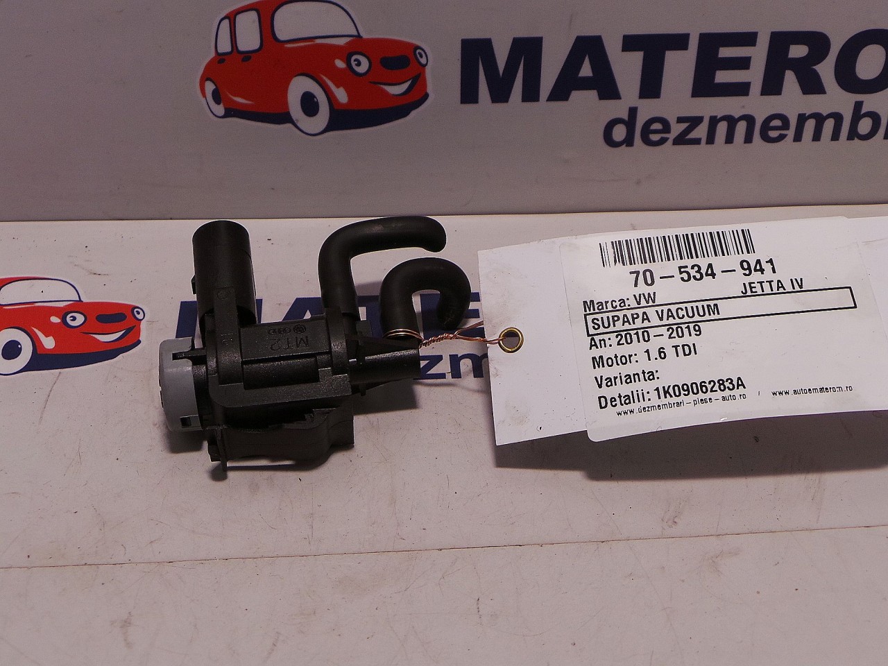 SUPAPA VACUUM VW JETTA IV 1.6 TDI - (201