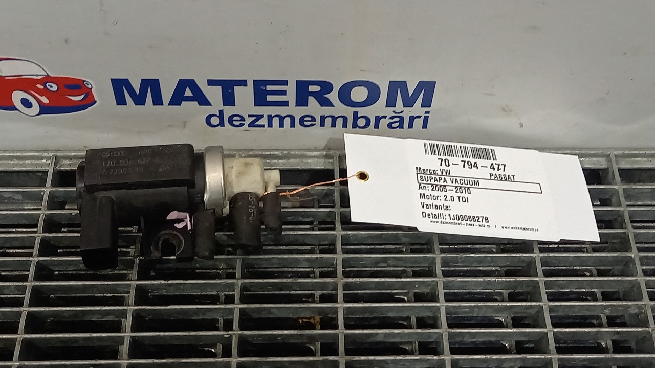 SUPAPA VACUUM VW PASSAT PASSAT 2.0 TDI - (2005 2010)