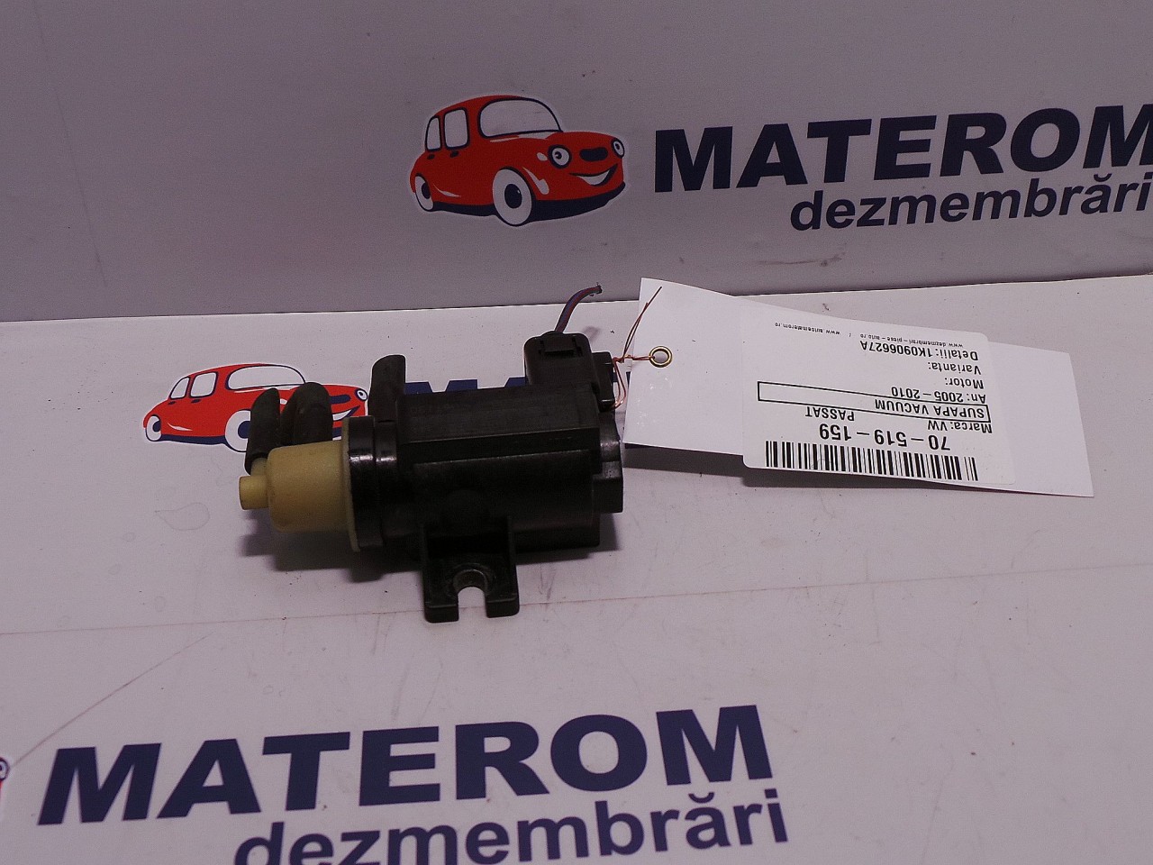 SUPAPA VACUUM VW PASSAT PASSAT - - (2005 2010)