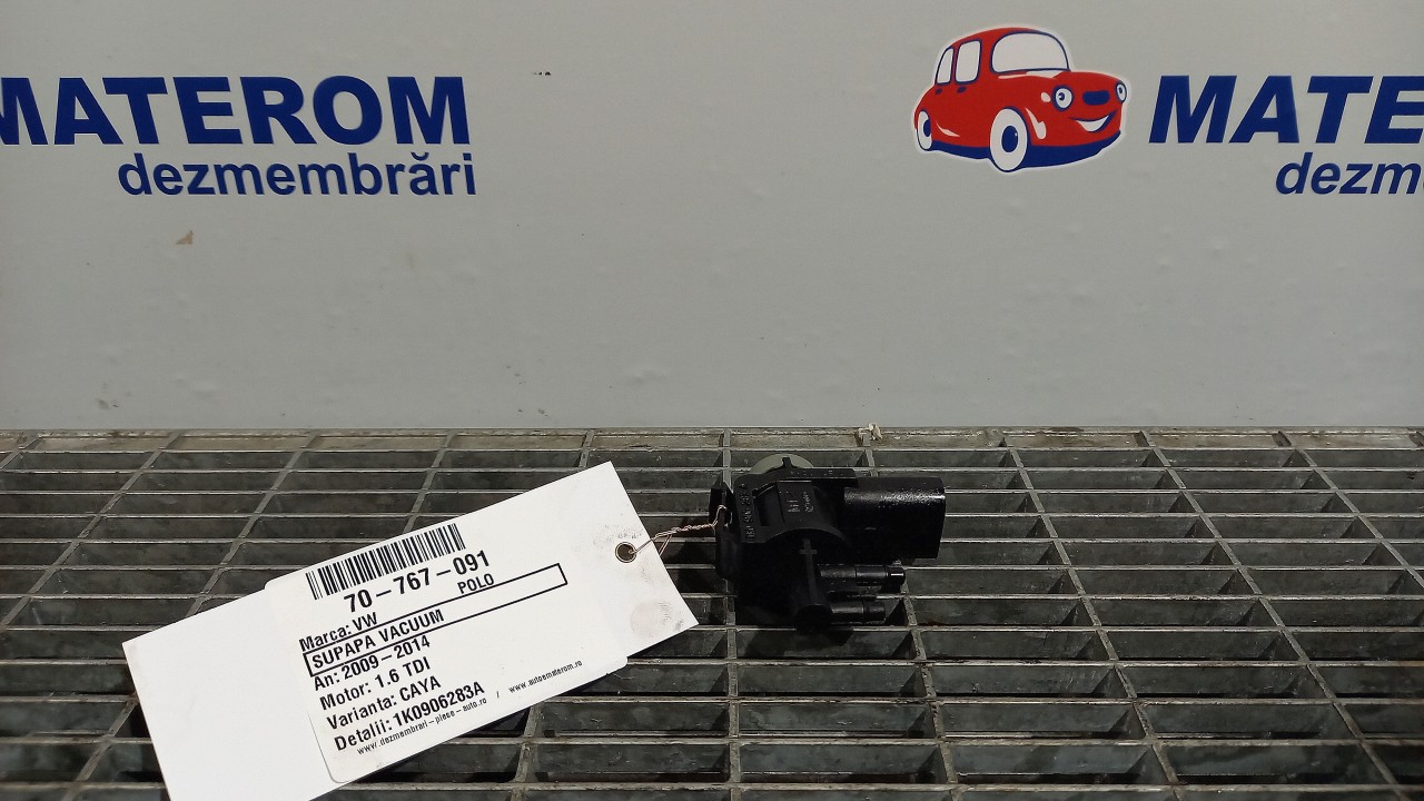 SUPAPA VACUUM VW POLO 1.6 TDI - (2009 2014)
