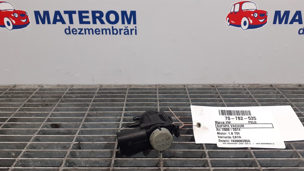 SUPAPA VACUUM VW POLO 1.6 TDI - (2009 2014)