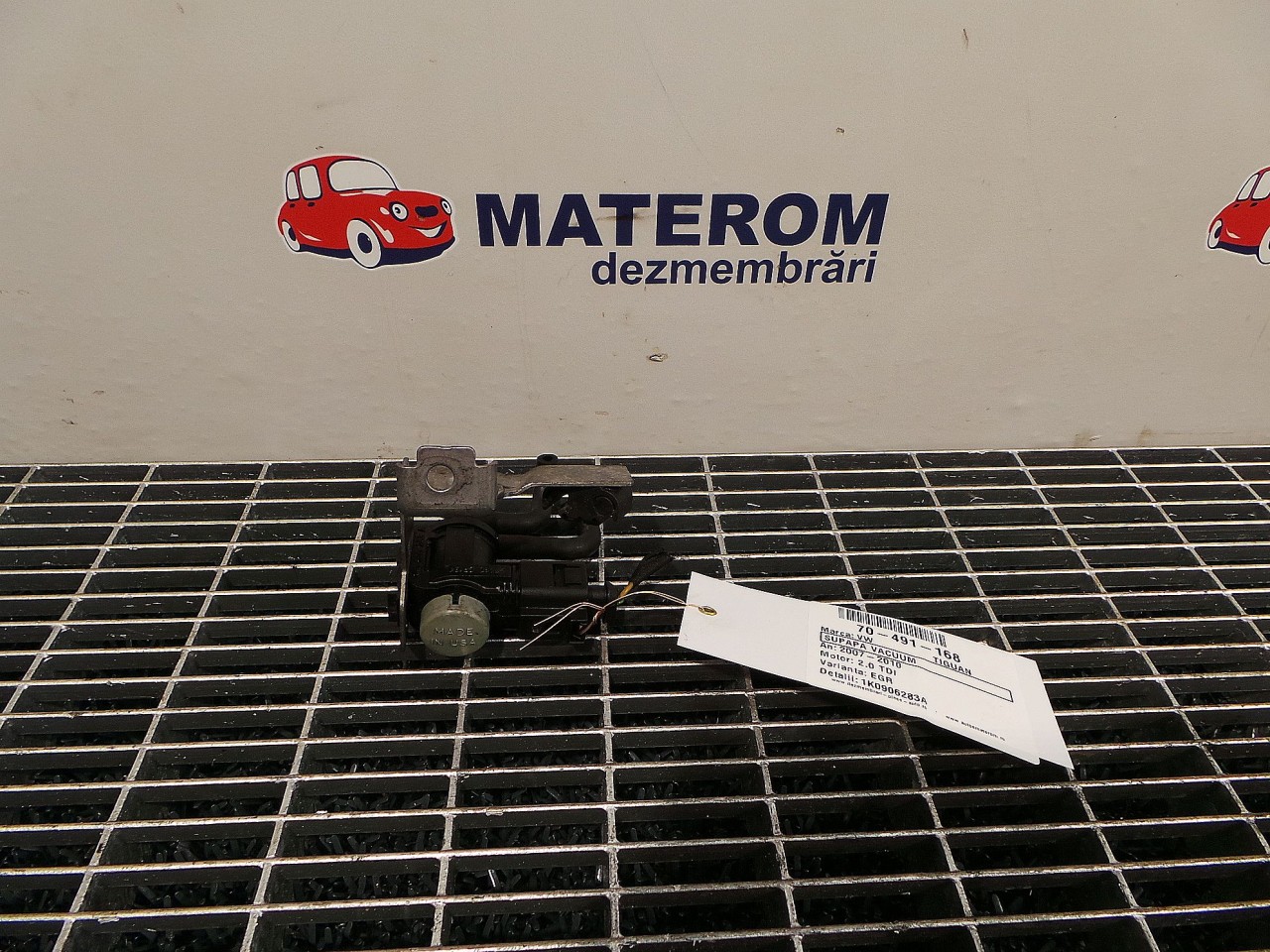 SUPAPA VACUUM VW TIGUAN 2.0 TDI - (2007 2010)