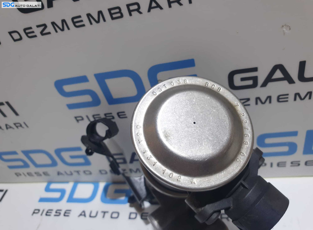 Supapa Valva EGR Volkswagen Golf 4 1.8 T ARZ AUM AUQ 1998 - 2006 Cod 06A131102A [X4226]